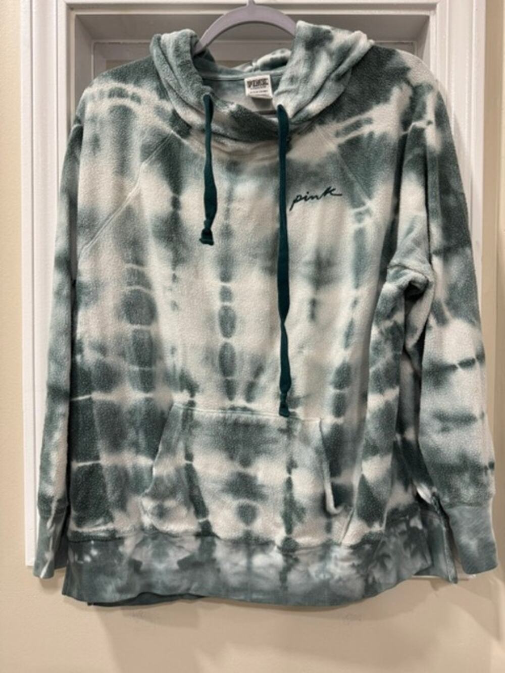 Pink by Victoria Secret Tie Dye Fleece